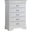 The appearance of Glory Furniture G3190 Chest in White designed by Glory in the traditional interior design. This white piece of furniture was selected by 1StopBedrooms from G3190 Collection to add a touch of cosiness and style into your home. Sku: G3190-CH-Chest. Material: Wood.