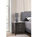 The appearance of G5450 Nightstand (Black) designed by Glory in the transitional interior design. This black piece of furniture was selected by 1StopBedrooms from G54 Collection to add a touch of cosiness and style into your home. Sku: G5450-N-3 Drawer Nightstand. Material: Wood.