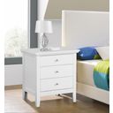 The appearance of G5490 Nightstand (White) designed by Glory in the transitional interior design. This white piece of furniture was selected by 1StopBedrooms from G54 Collection to add a touch of cosiness and style into your home. Sku: G5490-N-3 Drawer Nightstand. Material: Wood.