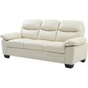 The appearance of G675 Sofa (Pearl) designed by Glory in the modern / contemporary interior design. This pearl piece of furniture  was selected by 1StopBedrooms from G67 Collection to add a touch of cosiness and style into your home. Sku: G675-S-Sofa. Material: Faux Leather.