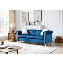 The appearance of Glory Furniture Raisa Sofa, Navy Blue designed by Glory in the modern / contemporary interior design. This navy blue piece of furniture was selected by 1StopBedrooms from Raisa Collection to add a touch of cosiness and style into your home. Sku: G861A-S Box 1;G861A-S Box 2. Material: Wood.