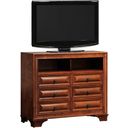 The appearance of G8850 Media Chest designed by Glory in the traditional interior design. This cherry piece of furniture was selected by 1StopBedrooms from G88 Collection to add a touch of cosiness and style into your home. Sku: G8850-TV-TV Media Chest. Material: Wood.