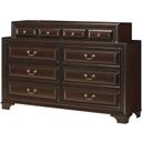 Glory Furniture G8875 Dresser in Cappuccino