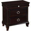 The appearance of Glory Furniture G9000 Nightstand in Cappuccino designed by Glory in the traditional interior design. This cappuccino piece of furniture  was selected by 1StopBedrooms from G9000 Collection to add a touch of cosiness and style into your home. Sku: G9000-N-Nightstand. Material: Wood.