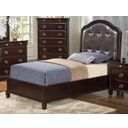 The appearance of Glory Furniture G9000 Twin Bed in Cappuccino designed by Glory in the traditional interior design. This cappuccino piece of furniture  was selected by 1StopBedrooms from G9000 Collection to add a touch of cosiness and style into your home. Sku: G9000A-TB-Twin Bed  Headboard;G9000A-TB-Twin Bed  Footboard;G9000A-TB-Twin Bed  Rails. Bed Type: Panel Bed. Material: Wood. Bed Size: Twin.