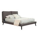 The appearance of Gabriela Queen Platform Bed In Grey and Black designed by Alpine in the modern / contemporary interior design. This grey/black piece of furniture was selected by 1StopBedrooms from Gabriela Collection to add a touch of cosiness and style into your home. Sku: 9901Q. Bed Type: Platform Bed. Bed Size: Queen. Material: Solid Rubberwood.