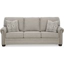 The appearance of Gaelon Sofa In Dune designed by Signature Design by Ashley in the transitional interior design. This dune piece of furniture was selected by 1StopBedrooms from Gaelon Collection to add a touch of cosiness and style into your home. Sku: 3730738. Material: Polyester.