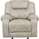 Gainesville Glider Reclining Chair In Beige