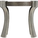 The appearance of Gainsford End Table designed by Bernhardt in the modern / contemporary interior design. This weathered charcoal/graphite piece of furniture  was selected by 1StopBedrooms from Gainsford Collection to add a touch of cosiness and style into your home. Sku: 396124. Material: Aluminum.