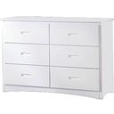The appearance of Galen White Dresser designed by Homelegance in the transitional interior design. This white piece of furniture was selected by 1StopBedrooms from Galen Collection to add a touch of cosiness and style into your home. Sku: B2053W-5. Material: Wood.