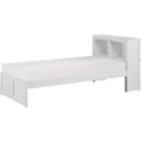 The appearance of Galen White Twin Bookcase Bed designed by Homelegance in the transitional interior design. This white piece of furniture was selected by 1StopBedrooms from Galen Collection to add a touch of cosiness and style into your home. Sku: B2053BCW-1;B2053BCW-2. Bed Type: Bookcase Bed. Material: Wood. Bed Size: Twin.