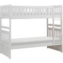 The appearance of Galen White Twin Over Twin Bunk Bed designed by Homelegance in the transitional interior design. This white piece of furniture  was selected by 1StopBedrooms from Galen Collection to add a touch of cosiness and style into your home. Sku: B2053W-1;B2053W-2;B2053W-SL. Bed Type: Bunk Bed. Material: Wood. Bed Size: Twin Over Twin.