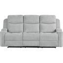 The appearance of Galya Motion Sofa In Light Gray Chenille designed by ACME in the transitional interior design. This light gray chenille piece of furniture was selected by 1StopBedrooms from Galya Collection to add a touch of cosiness and style into your home. Sku: LV04680. Material: Wood.