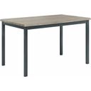 Garza Rectangular Dining Table Black