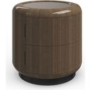 The appearance of Gelee Round Accent Table In Brown designed by Caracole in the modern / contemporary interior design. This brown piece of furniture was selected by 1StopBedrooms from Gelee Collection to add a touch of cosiness and style into your home. Sku: CLA-024-424. Material: Mirror.