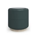 The appearance of Gelee Round Accent Table In Green designed by Caracole in the modern / contemporary interior design. This green piece of furniture was selected by 1StopBedrooms from Gelee Collection to add a touch of cosiness and style into your home. Sku: CLA-024-423. Material: Mirror.