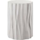 Geneva End Table In White