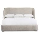 Geneve Queen Shelter Bed In Beige and Tan