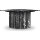 The appearance of Genoa Coffee Table In Black designed by Meridian in the modern / contemporary interior design. This black piece of furniture  was selected by 1StopBedrooms from Genoa Collection to add a touch of cosiness and style into your home. Sku: 248Black-CT Box 1/2 (Top);248Black-CT Box 2/2 (Base). Material: Marble.