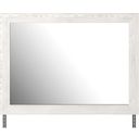 The appearance of Gerridan White/Gray Bedroom Mirror designed by Signature Design by Ashley in the transitional interior design. This white/gray piece of furniture  was selected by 1StopBedrooms from Gerridan Collection to add a touch of cosiness and style into your home. Sku: B1190-36. Material: Glass.