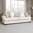 Gervais Oversized Sofa In Taupe