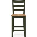 The appearance of Gesthaven Counter Height Barstool Set of 2 In Natural and Green designed by Signature Design by Ashley in the transitional interior design. This natural and green piece of furniture was selected by 1StopBedrooms from Gesthaven Collection to add a touch of cosiness and style into your home. Sku: D401-124. Material: Wood.