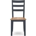 The appearance of Gesthaven Dining Chair Set of 2 In Natural and Blue designed by Signature Design by Ashley in the transitional interior design. This natural and blue piece of furniture was selected by 1StopBedrooms from Gesthaven Collection to add a touch of cosiness and style into your home. Sku: D399-01. Material: Wood.