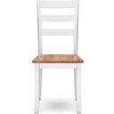 The appearance of Gesthaven Dining Chair Set of 2 In Natural and White designed by Signature Design by Ashley in the transitional interior design. This natural/white piece of furniture was selected by 1StopBedrooms from Gesthaven Collection to add a touch of cosiness and style into your home. Sku: D398-01. Material: Wood.