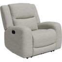 The appearance of Giraldus Recliner In Beige designed by Furniture of America in the transitional interior design. This beige piece of furniture was selected by 1StopBedrooms from Giraldus Collection to add a touch of cosiness and style into your home. Sku: CM9988BG-CH-M. Material: Fabric.