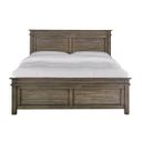 The appearance of Glacier Point Greystone Queen Panel Bed designed by A-America in the transitional interior design. This brown piece of furniture  was selected by 1StopBedrooms from Glacier Point Collection to add a touch of cosiness and style into your home. Sku: GLPGR503F;GLPGR503H;GLPGR503P;GLPGR503V. Bed Type: Panel Bed. Bed Size: Queen. Material: Pine.