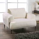 The appearance of Gladbach Chair In Linen White designed by Furniture of America in the modern / contemporary interior design. This linen white piece of furniture  was selected by 1StopBedrooms from Gladbach Collection to add a touch of cosiness and style into your home. Sku: FM63007WH-CH. Material: Chenille.