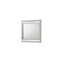 The appearance of Glam Mirror In White designed by Galaxy Home Furnishings in the modern / contemporary interior design. This white piece of furniture  was selected by 1StopBedrooms from Glam Collection to add a touch of cosiness and style into your home. Sku: 601955555586. Material: Solid Wood.