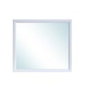 Glasgow Mirror In White
