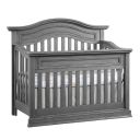The appearance of Glenbrook 4 In 1 Convertible Crib In Graphite Gray designed by Oxford Baby in the transitional interior design. This graphite gray piece of furniture  was selected by 1StopBedrooms from Glenbrook Collection to add a touch of cosiness and style into your home. Sku: 27011530. Material: Wood.