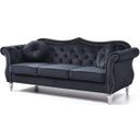 Glory Furniture Hollywood Black Sofa