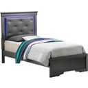 The appearance of Glory Furniture Lorana Charcoal G6502C-TB3 Twin Bed designed by Glory in the transitional interior design. This charcoal piece of furniture was selected by 1StopBedrooms from Lorana Collection to add a touch of cosiness and style into your home. Sku: G6502C-TB3 Box 1;G6502C-TB3 Box 2;G6502C-TB3 Box 3. Bed Type: Panel Bed. Material: Wood. Bed Size: Twin.