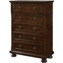 The appearance of Meade Chest In Cherry designed by Glory in the transitional interior design. This cherry piece of furniture was selected by 1StopBedrooms from Meade Collection to add a touch of cosiness and style into your home. Sku: G8900-CH-Chest. Material: Wood.