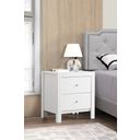 The appearance of Glory Furniture Night Stand designed by Glory in the transitional interior design. This white piece of furniture was selected by 1StopBedrooms from G2490 Collection to add a touch of cosiness and style into your home. Sku: G2490-N-Nightstand. Material: Wood.
