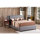 The appearance of Glory Furniture Queen Bed in Gray G1505C-QB-UP designed by Glory in the transitional interior design. This gray piece of furniture  was selected by 1StopBedrooms from G1505C Collection to add a touch of cosiness and style into your home. Sku: G1505C-QB-UP-Queen Bed  Headboard & Footboard & Rails. Bed Type: Panel Bed. Material: Wood. Bed Size: Queen.