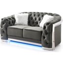 Glory Furniture Sapphire Gray Loveseat