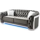 Glory Furniture Sapphire Gray Sofa