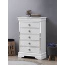 The appearance of Glory Furniture Verona Chest In White G6790-CH designed by Glory in the modern / contemporary interior design. This white piece of furniture was selected by 1StopBedrooms from Verona Collection to add a touch of cosiness and style into your home. Sku: G6790-CH. Material: Wood Veneer.