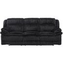 Goodland Double Reclining Sofa In Black