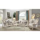The appearance of Gorsedd Chair designed by ACME in the transitional interior design. This antique white piece of furniture  was selected by 1StopBedrooms from Gorsedd Collection to add a touch of cosiness and style into your home. Sku: 52442. Material: Fabric.