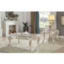 The appearance of Gorsedd Coffee Table In Marble Top and Golden Ivory designed by ACME in the transitional interior design. This gold piece of furniture was selected by 1StopBedrooms from Gorsedd Collection to add a touch of cosiness and style into your home. Sku: 82440. Material: Marble.