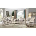The appearance of Gorsedd Sofa designed by ACME in the transitional interior design. This antique white piece of furniture  was selected by 1StopBedrooms from Gorsedd Collection to add a touch of cosiness and style into your home. Sku: 52440. Material: Fabric.