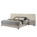 Grace Queen Bed In Taupe