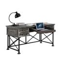 The appearance of Gramercy Park Vintage Burnished Smoke Writing Desk designed by Parker House in the transitional interior design. This gray piece of furniture was selected by 1StopBedrooms from Gramercy Park Collection to add a touch of cosiness and style into your home. Sku: GRAM#9085. Material: Wood.