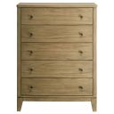 Granada 5-Drawer Bedroom Chest of Drawers In Natural Pine
