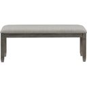 The appearance of Granby Antique Gray Bench designed by Homelegance in the transitional interior design. This gray piece of furniture was selected by 1StopBedrooms from Granby Collection to add a touch of cosiness and style into your home. Sku: 5627GY-13. Material: Textured.